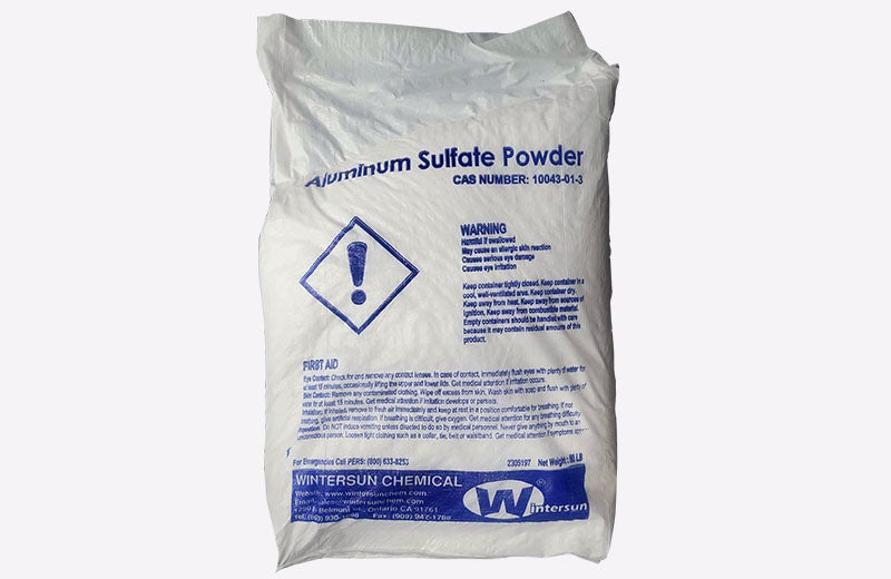 Aluminum Sulfate Powder [CAS_10043-01-3 ] [Al2(SO4)3] 99+% White 50 Lb Bag