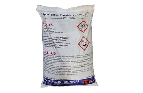 Copper Sulfate Pentahydrate (Cupric Sulfate) [CuSO4.5H2O] [CAS_7758-99-8] 98+% Fine Crystals Feed Grade (50 Lb Bag)