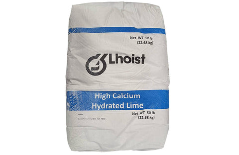 Calcium Hydroxide (Hi Calcium Hydrated Lime) 90+% in 50 Lbs Bag