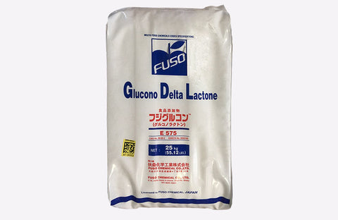 Glucono Delta Lactone (GDL) FUSO [CAS_90-80-2] [C6H10O6] ) FCC White to Off White Granules/Powder 55.12 LB Bag