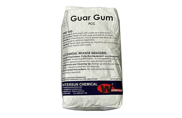 Guar Gum [CAS_9000-30-0] [C10H14N5Na2O12P3] FCC Powder 55.12 LB Bag