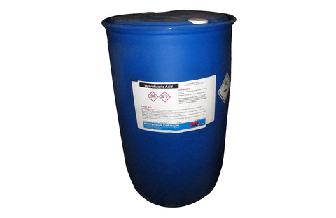 Hydrofluoric Acid 49% [HF] [CAS_7664-39-3] Clear Liquid 518 LB Drum
