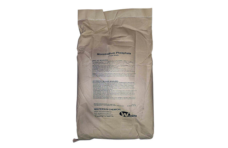 Monosodium Phosphate Anhydrous/MSP (Sodium Dihydrogen Phosphate)  [CAS_7558-80-7] 98+% FCC White Powder (50 Lb)