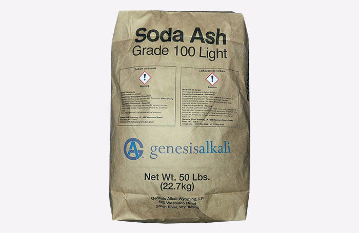 Sodium Carbonate Light Soda Ash [Na2CO3] [CAS_497-19-8] 99.2+%, White Solid (50 Lb Bag)