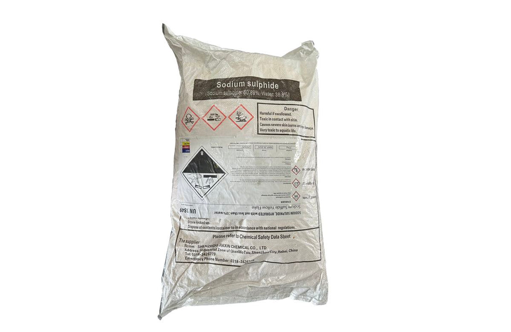 Sodium Sulfide [Na2S] [CAS_1313-82-2] Flakes (55.12 Lb Bag)