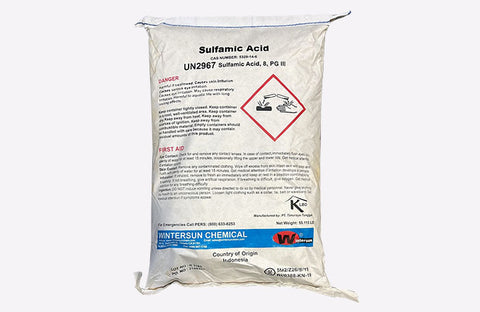 Sulfamic Acid Kosher [H3NSO3] [CAS_5329-14-6] 99.8+%, White Crystalline (55.12 Lb Bag)