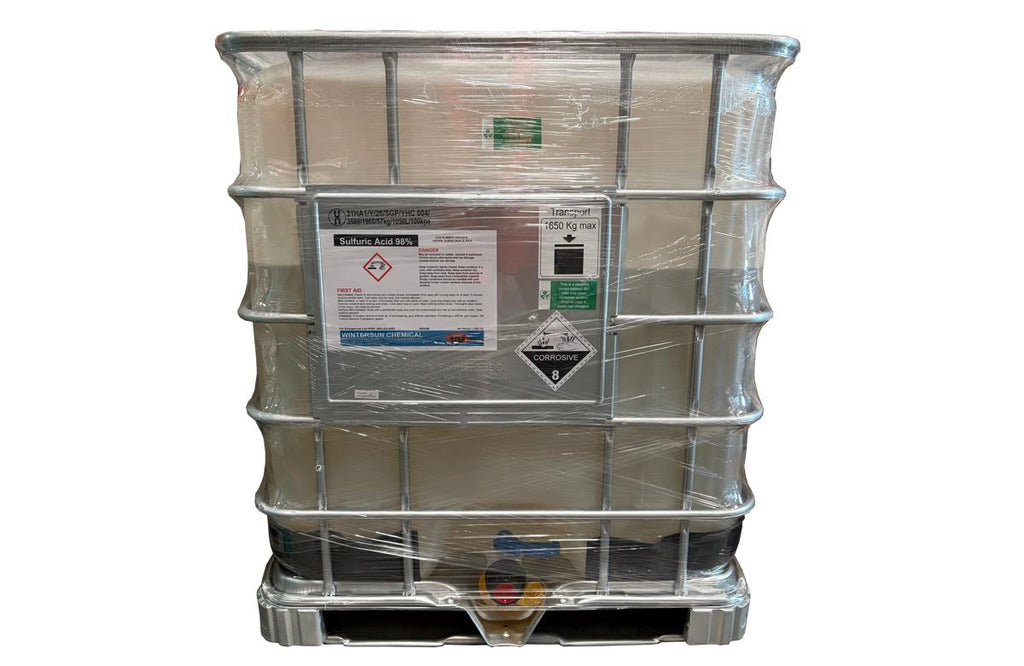 Sulfuric Acid 98+% [H2SO4] [CAS_7664-93-9] (2866 Lb Tote)