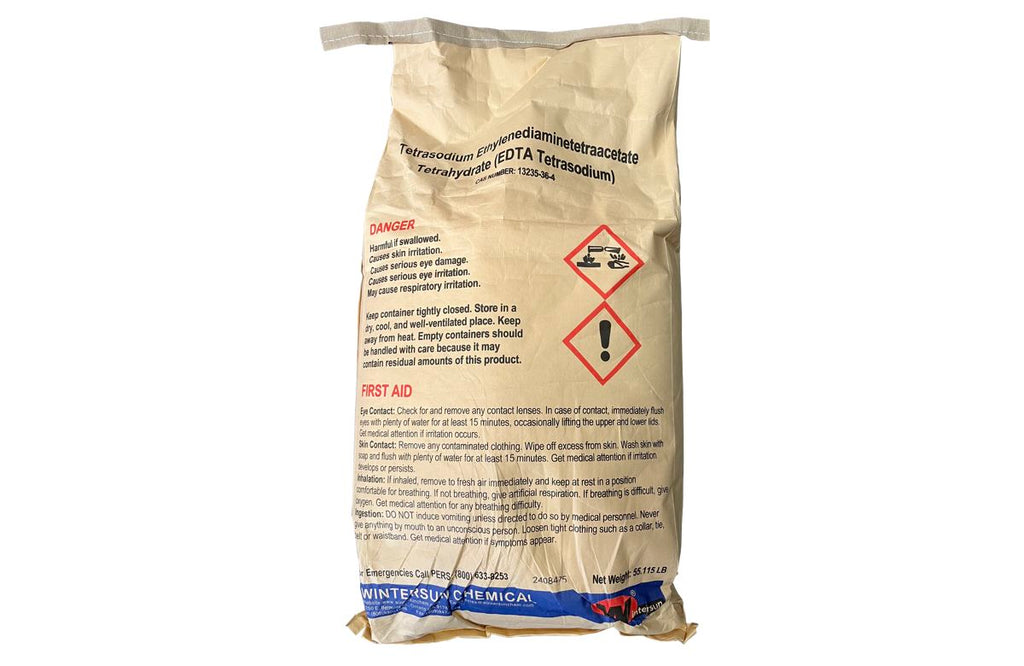EDTA Tetrasodium Tetrahydrate [CAS_13235-36-4] 99+% White Crystal (55.12 Lb Bag)