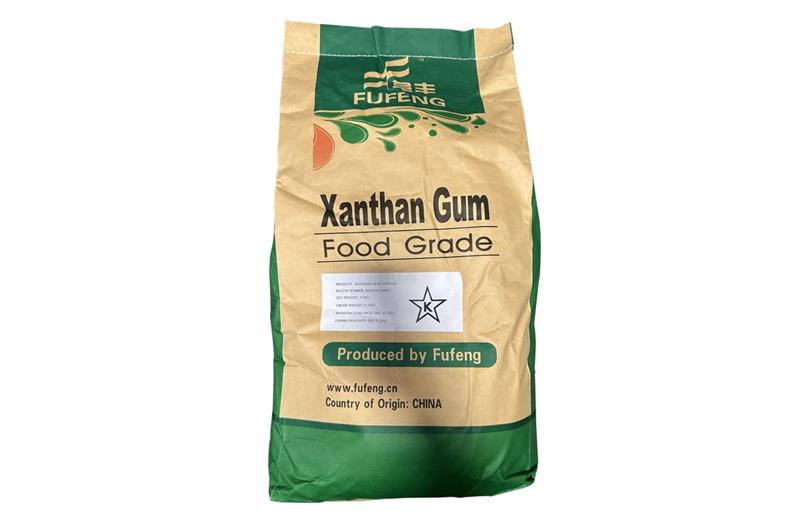 Xanthan Gum FCC Fufeng [C35H49O29] [CAS_11138-66-2] 80 Mesh  99+% Cream Powder 55.12 Lb Bag
