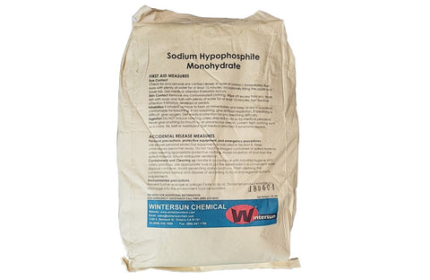 Sodium Hypophosphite Monohydrate [NaH2PO2.H2O] [CAS_7681-53-0] White Crystals (50 Lb Bag)