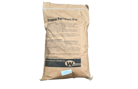 Propyl Paraben [C10H12O3] [CAS_94-13-3] USP/NF  White Powder (55.12 LB Bag)