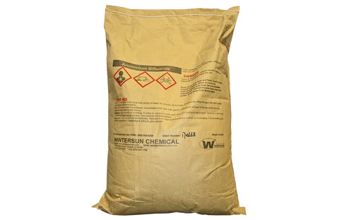 Ammonium Bifluoride [NH4HF2] [CAS_1341-49-7] 98+% White Solid (50 Lbs Bag)