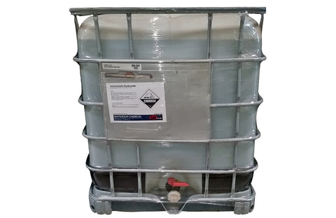 Ammonium Hydroxide (Aqueous Ammonia) [NH4OH] [CAS_1336-21-6] 25% Clear Colorless Liquid (1984.14 Lb Tote)