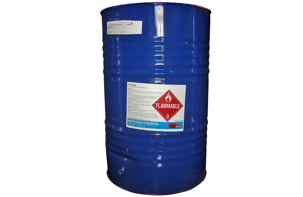 Acetone [CH3COCH3] [CAS_67-64-1] Clear Liquid 55 Gallon 353 Lb Drum