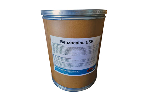 Benzocaine [C9H11NO2] [CAS_94-09-7] 98+% USP Grade, White Powder (55.12 Lb Drum) by Wintersun Chemical