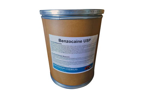 Benzocaine [C9H11NO2] [CAS_94-09-7] 98+% USP Grade, White Powder (55.12 Lb Drum) by Wintersun Chemical