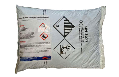 Copper Sulfate Pentahydrate [CuSO4.5H2O] [CAS_7758-99-8] Fine Crystals 98+% - Industrial Use (50 Lb Bag)