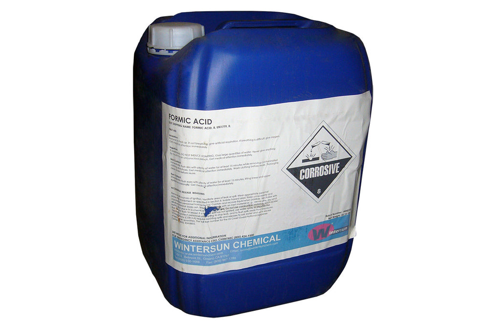 Formic Acid 90% [HCOOH] [CAS_64-18-6] Clear Liquid (55.12 LB Pail)