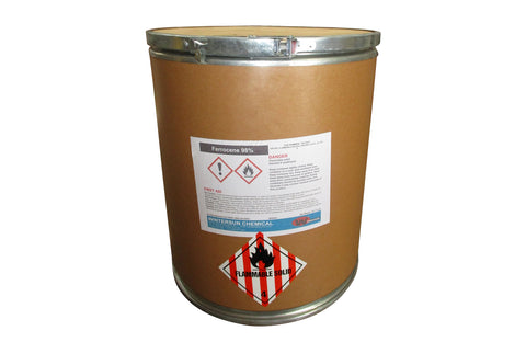 Ferrocene 98%[Fe(C5H5)2] [CAS_102-54-5] Orange Yellow Powder (55.12 Lb Drum)
