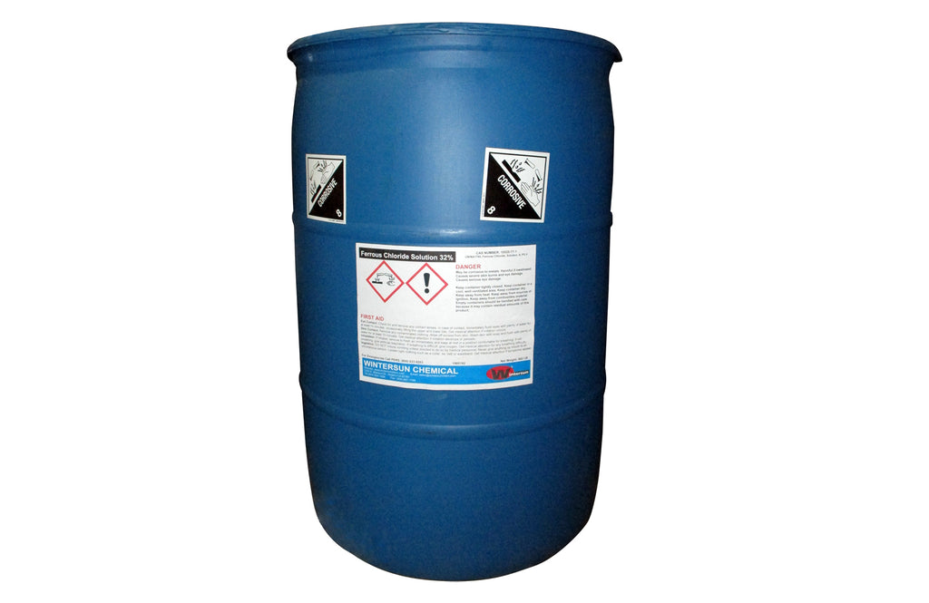 Ferrous Chloride Solution [FeCl2.4H2O] [CAS_7758-94-3] 18% - 32%, Green to Dark Color Liquid ( 642 Lb Drum)