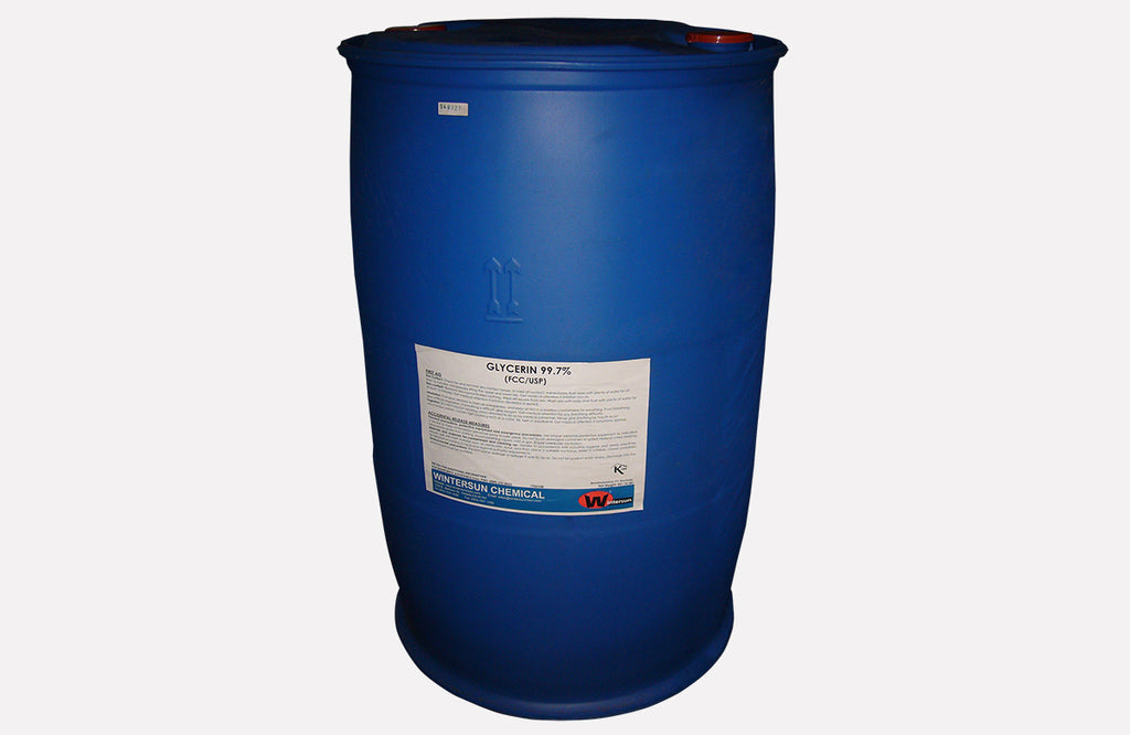 Glycerin [CAS_56-81-5] USP Kosher 99.7+%, Clear Liquid, for Food Preservation (551.12 LB Drum)