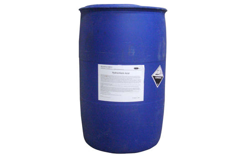 Hydrochloric Acid ( Muriatic Acid ) [HCl] [CAS_7647-01-0] Colorless to Slightly Yellow Liquid (551.15 Lb Drum)