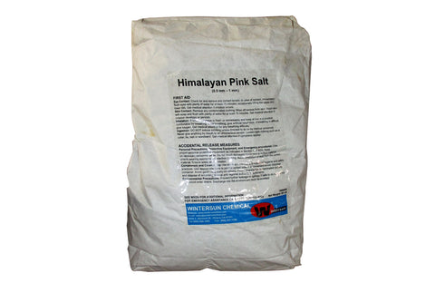 Himalayan Pink Salt [NaCl] [CAS_7647-14-5] +98% Fine Granular 0.5-1mm (50 Lb Bag)