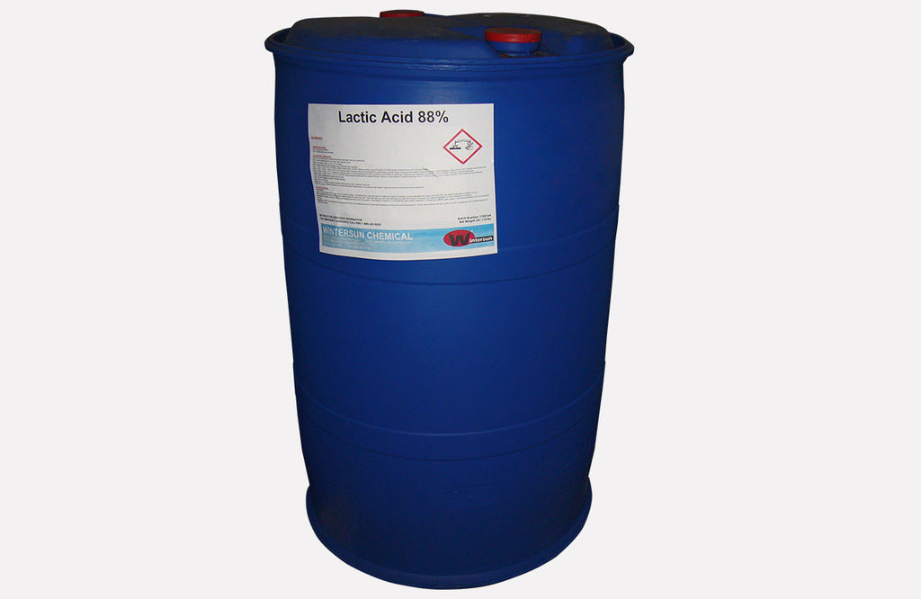 Lactic Acid 88% [CH3CH (OH)CO2H] [CAS_79-33-4] Food Grade, Hygroscopic Liquid (551.15 Lb Drum)