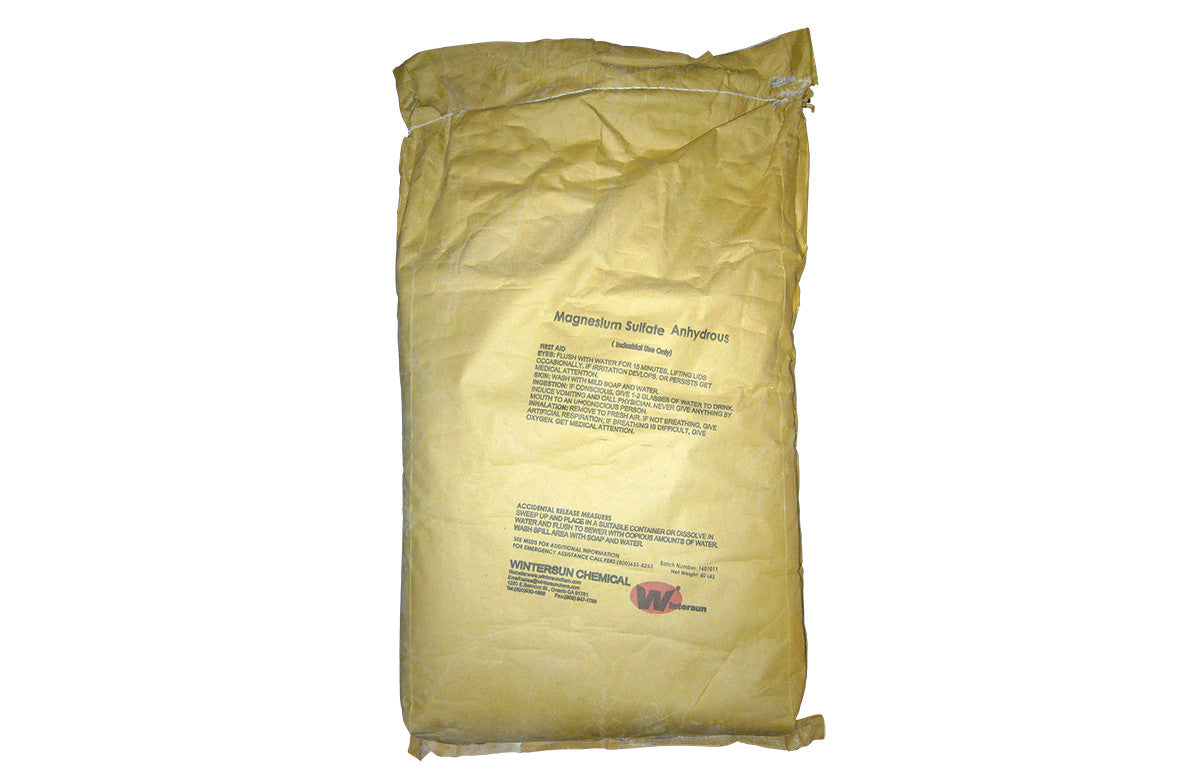 Magnesium Sulfate Anhydrous [MgSO4] [CAS_7487-88-9] 98+% USP