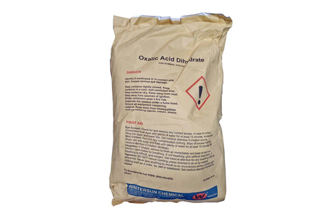 Oxalic Acid Dihydrate [H2C2O4 2H2O ] [CAS_6153-56-6] 99.6+% Fine White Crystal/ Powder (50 Lb Bag)