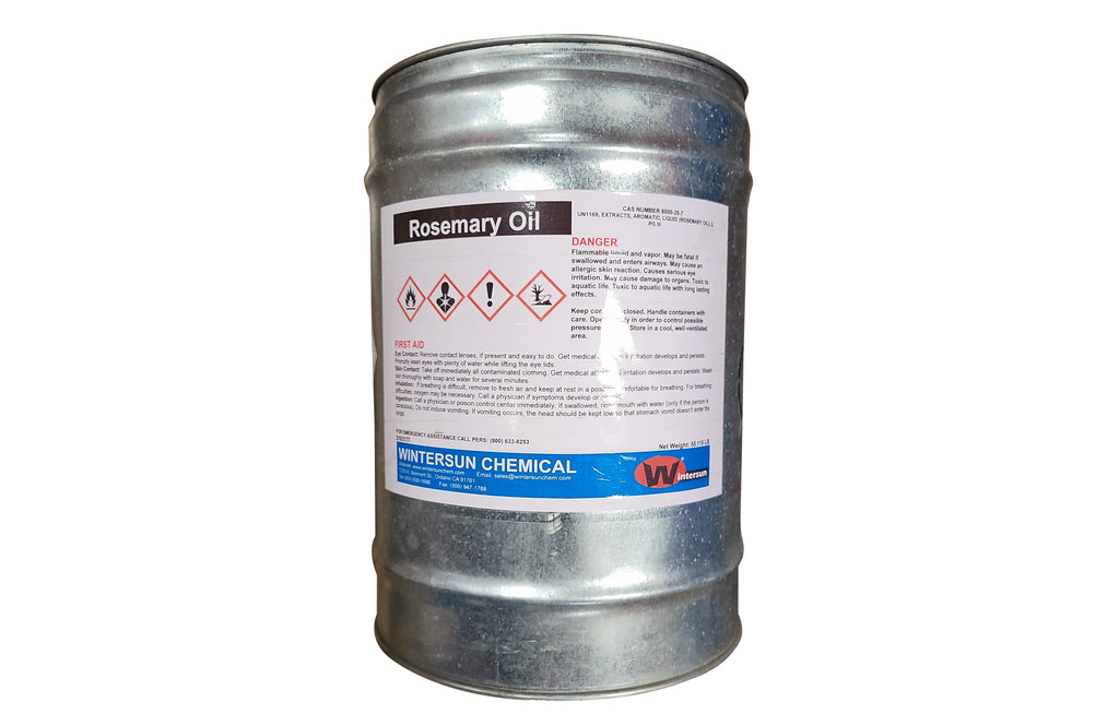 Rosemary Oil [CAS_8000-25-7] Colorless to Pale Yellow Liquid 55.12 LB Drum
