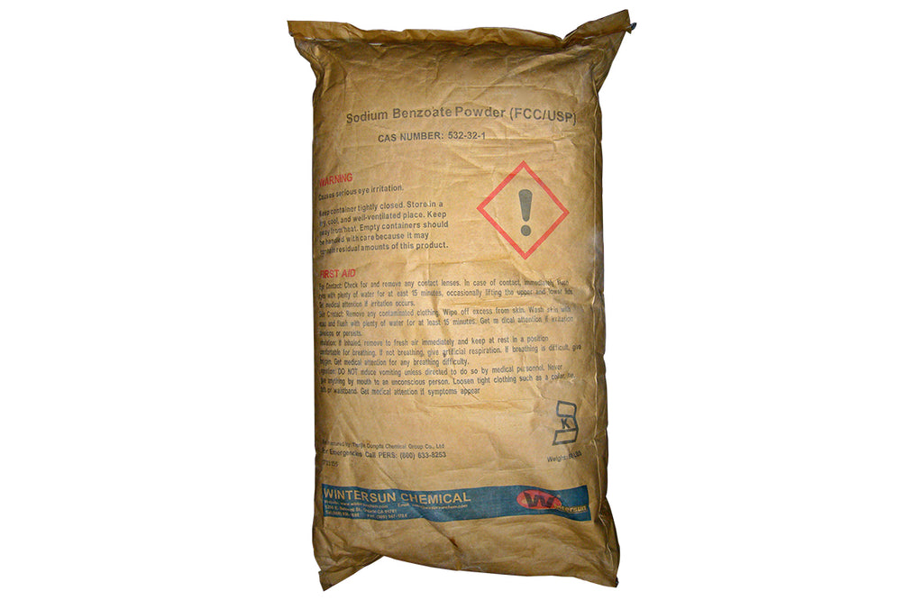 Sodium Benzoate [NaC7H5O2] [CAS_532-32-1] 99+% FCC/USP Grade, White Crystaline Powder (50 Lb Bag)