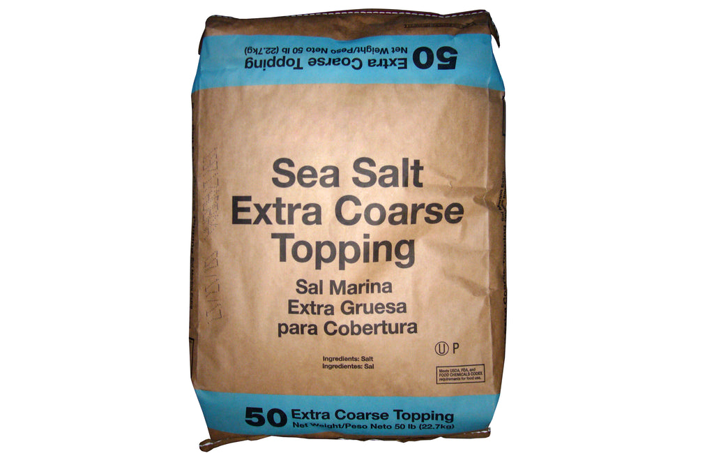 Sodium Chloride Extra Coarse Sea Salt [NaCl] [CAS_7647-14-5] White Crystalline Solid (50 Lb Bag)