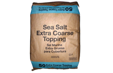 Sodium Chloride Extra Coarse Sea Salt [NaCl] [CAS_7647-14-5] White Crystalline Solid (50 Lb Bag)