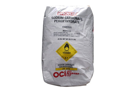 Sodium Percarbonate Provox (Coated) [2Na2CO3.3H2O2] [CAS_15630-89-4] NSF/ANSI 60 White Granules (55.12 Lb Bag)