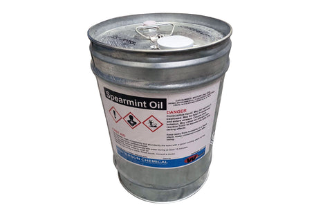 Spearmint Oil [C10H14O] [CAS_8008-79-5] Colourlees to Pale Yellow Liquid 55.12 LB
