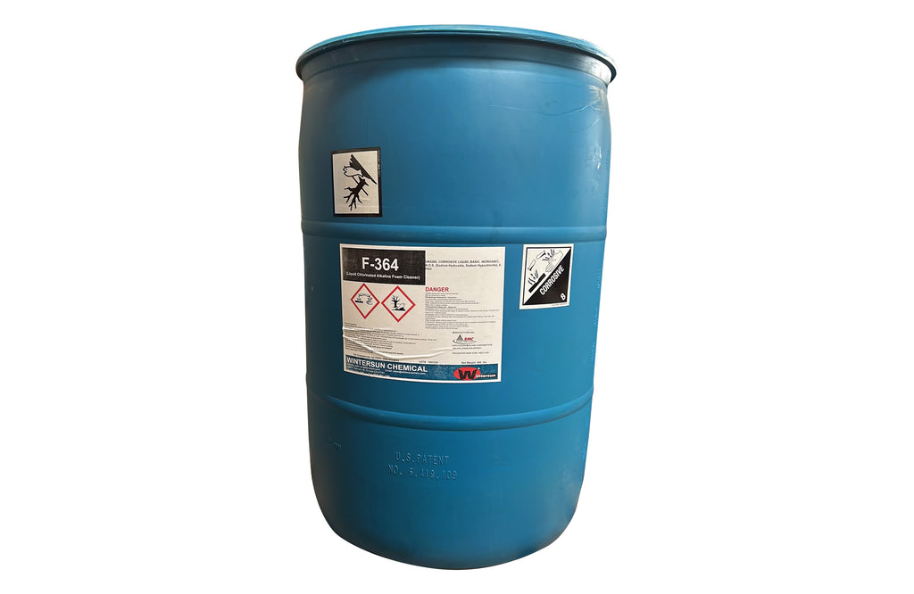 F-364, Liquid Chlorinated Alkaline Cleaner